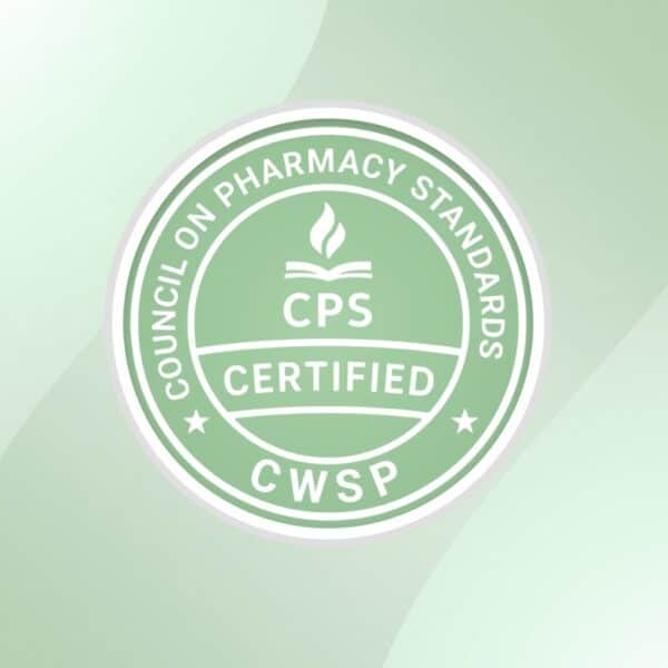 Certified Wellness & Supplement Pharmacist (CWSP) Exam Registration