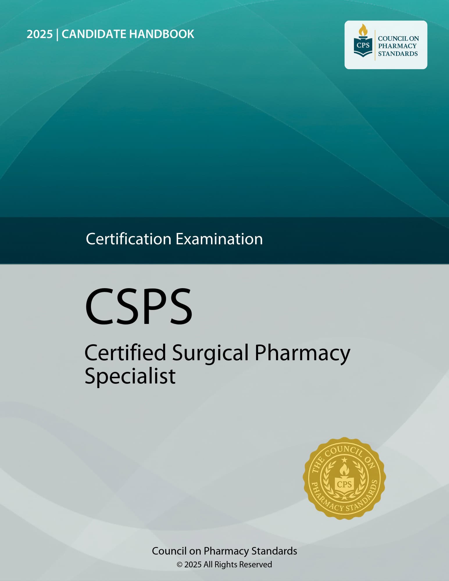 Certified Surgical Pharmacy Specialist Handbook Cover